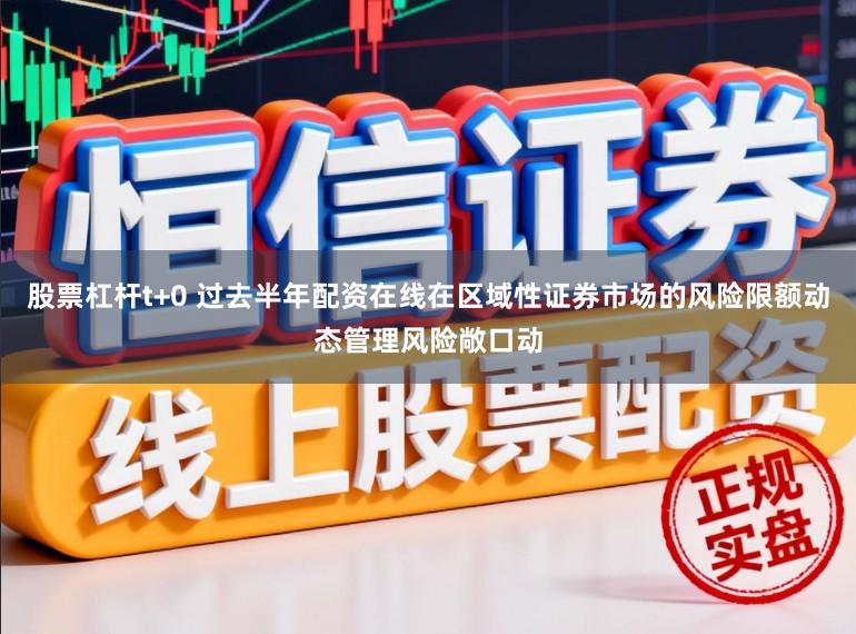 股票杠杆t+0 过去半年配资在线在区域性证券市场的风险限额动态管理风险敞口动