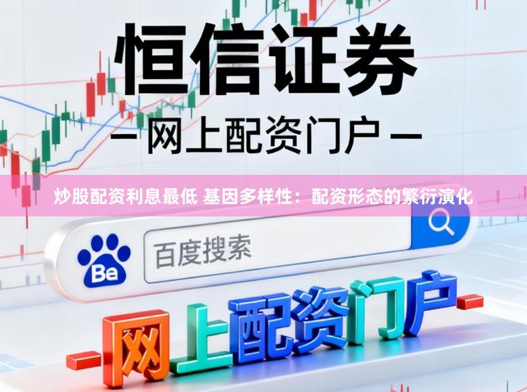 炒股配资利息最低 基因多样性：配资形态的繁衍演化